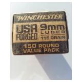 150 Rnd Winchrster 9 mm Luger, FMJ