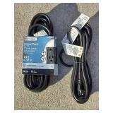 (2) 15 ft. Extension cords