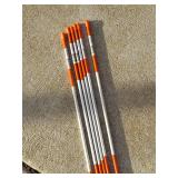 (6) 48" Driveway markers