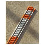 (6) 48" Driveway markers