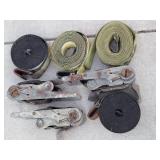 (3) 3in. ratchet straps, plus 1 extra strap
