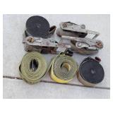 (3) 3in. ratchet straps, plus 1 extra strap