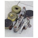 (3) 3in. ratchet straps, plus 1 extra strap