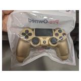 PS4 DualShock gold controller
