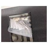 Red rocks metal holder so she did saying