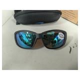 Costa Del Mar Luke Tortoise Rectangular Sunglasses