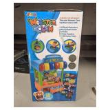 JOYIN Mini Claw Machine Game Toy Candy Grabber & Prize Dispenser Vending Machine Toy Grabber Arcade Game with 10 Plush Characters and 8 Capsules