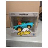 Hallmark Squeelys Dc Comics Aquaman In Car 06 Series 1 2016 Vinyl