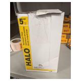 Halo 5 Pack 5" Recessed Light White Trim Ring And Baffle 5001p