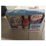JELL-O Jiggler Slap Card Game/KRAFT Macaroni & Cheese Game/HEINZ Ketchup Dice Game Variety Pack