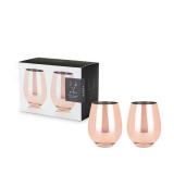 Viski Summit Stemless Wine Glasses