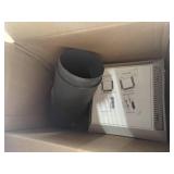 Builders Edge 140057575123 Intake/Exhaust Vent 123, White