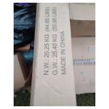 Eureka Ergonomic 43" Adjustable Mobile Utility Folding Desk/Table with 4 Lockable Wheels - Cherry- Retails for $399