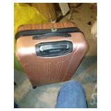 Travelers Club hard shell suitcase on wheels - Retails for $60