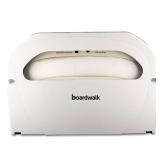 Boardwalk Wall-Mount Toilet Seat Cover Dispenser, Plastic, White -BWKKD100 - Retails for $30