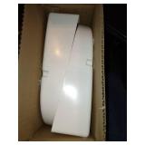 Boardwalk Wall-Mount Toilet Seat Cover Dispenser, Plastic, White -BWKKD100 - Retails for $30