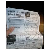 Radio Flyer 4 n 1 trike - Retails for $90