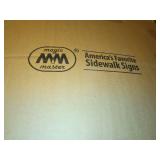 Magic Master Portable sign base - retails for $75