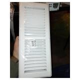 Truaire 4 In. X 12 In. White Floor Register Retails for $16