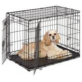 Amazonbasics Double-door Folding Metal Dog Crate - 30-inches - Retails for $60