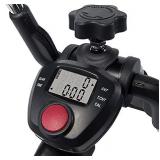 Vaunn Medical Under Desk Bike Pedal Exerciser with Electronic Display for Legs and Arms Workout (Fully Assembled Folding Exercise Pedaler, no Tools Required)