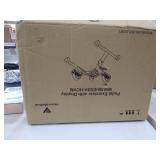 Vaunn Medical Under Desk Bike Pedal Exerciser with Electronic Display for Legs and Arms Workout (Fully Assembled Folding Exercise Pedaler, no Tools Required)