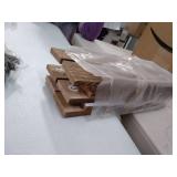 Love-KANKEI Wood Picture Photo Frame for Wall Decor 26Ã29 inch with 30 Clips and Adjustable Twines Collage Artworks Prints Multi Pictures Organizer and Hanging Display Frames Carbonized Black