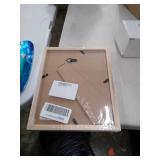 Golden State Art, 8x10 White Photo Wood Collage Frame with Real Glass and White Mat displays (2) 4x6 Pictures