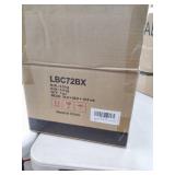 VASAGLE Corner Shelf, 5-Tier Floating Wall Shelf with Zigzag Design, Bookshelf, Rustic Brown ULBC72BX