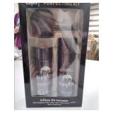 ELEVATE Hair Perfecting 3-in-1 Kit Set Includes Natural Hair Thickening Fibers & Spray Applicator Pump Nozzle & Locking Setting Hold Hair Spray | Instantly Conceal Balding Hair Areas (Dark Brown)