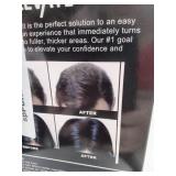 ELEVATE Hair Perfecting 3-in-1 Kit Set Includes Natural Hair Thickening Fibers & Spray Applicator Pump Nozzle & Locking Setting Hold Hair Spray | Instantly Conceal Balding Hair Areas (Dark Brown)