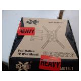 USX MOUNT Full Motion TV Mount for Most 26-55 Inch TVs, TV Wall Mount Swivel Tilt Extension Articulating, TV Mounts Wall Mount TV Bracket, Perfect Corner Center Designï¼Up to VESA 400x400mm and 77