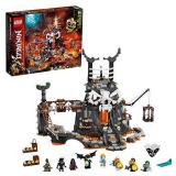 LEGO NINJAGO Skull Sorcererâs Dungeons 71722 Dungeon Playset Building Toy for Kids Featuring Buildable Figures (1,171 Pieces)