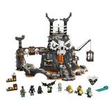 LEGO NINJAGO Skull Sorcererâs Dungeons 71722 Dungeon Playset Building Toy for Kids Featuring Buildable Figures (1,171 Pieces)