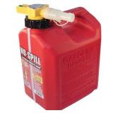 New Stens 2 1/2 Gallon Fuel Can 765-102 for No-Spill 1405