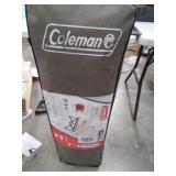 Coleman Twin Airbed Folding Cot with Side Table and 4D Battery Pump