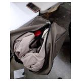 Coleman Twin Airbed Folding Cot with Side Table and 4D Battery Pump