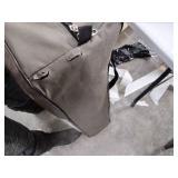 Coleman Twin Airbed Folding Cot with Side Table and 4D Battery Pump