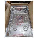 Empava 36 Inch Gas Stove Cooktop 5 Italy Sabaf Sealed Burners NG/LPG Convertible in Stainless Steel