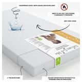 Dream On Me, Holly 3â Fiber Portable Crib Mattress I Waterproof I Greenguard Gold Certified