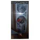 Hunter 52" Cassius Matte Black Ceiling Fan with Pull Chain