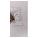 Soraken Wooden Key Holder for Wall Mail Shelf Sorter Organizer Wall Mounted with 3 Double Key Hooks for Keys, Bills, Glasses, etc, Decorative Key Rack Hangers for Entryway, Storage, Living Room