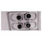 YI 4pc Security Home Camera, 1080p WiFi Smart Indoor Nanny IP Cam with Night Vision, 2-Way Audio, Motion Detection, Phone App, Pet Cat Dog Cam - Works with Alexa and Google