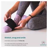 Cold Therapy Socks for Women with Anti-Slip Material - Perfect Ice Pack for Plantar Faciitis, Neuropathy, Chemotherapy, Arthritis, Ankle & Heel Pain Relief - INCLUDES Compression Strap and Storage Bag