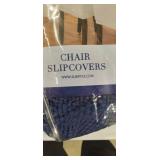 subrtex Dining Room Chair Slipcovers Parsons Chair Covers Sets Stretch Dining Chair Covers Removable Kitchen Chair Covers Chair Protector Covers for Dining Room,Restaurant,Hotel(4,Blue)
