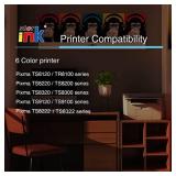 Starink Compatible Ink Cartridge Replacement for Canon 280 281 XXL PGI-280XXL CLI-281XXL for Pixma TS9120 TS8120 TS8220 TS8320 TS9100 TS8100 TS8200 TS8300 Printers (6-Pack, PGBK, Photo Bule, BK,C,M,Y)