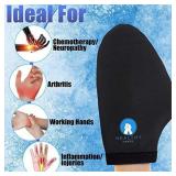 Healthy Hands Hand Ice Pack Wrap â Cold Therapy for Hands - Ice Gloves for Chemo, Neuropathy, Arthritis, Injuries and Working Hands â Includes 2 Mittens and 4 Reusable and Flexible Gel Ice P