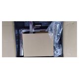 Kwikset 91540-024 Lisbon Door Handle Lever with Modern Contemporary Slim Square Design for Home Hallway or Closet Passage in Polished Chrome, 4.23" Grip Length