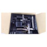 Kwikset 91540-024 Lisbon Door Handle Lever with Modern Contemporary Slim Square Design for Home Hallway or Closet Passage in Polished Chrome, 4.23" Grip Length