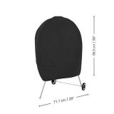 Amazon Basics Charcoal Kettle Grill Barbecue Cover, Black